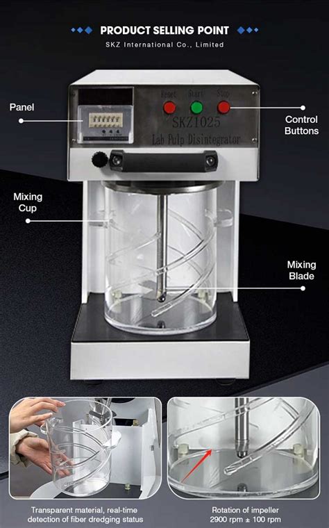 Laboratory Pulp Disintegrator commercial|pulp disintegrator.